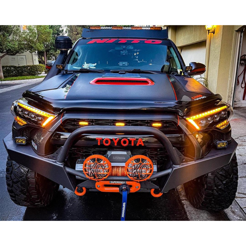 AlphaRex USA 880808 2014-2023 Toyota 4Runner MK II NOVA-Series LED Projector Headlights