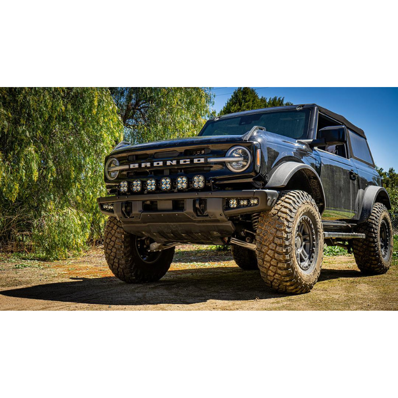 Baja Design 447768UP 2021-2024 Ford Bronco Baja Designs 6 XL Sport Linkable Bumper Light Kit
