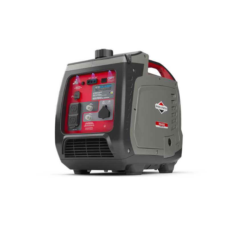 Briggs & Stratton 030758 P2400 PowerSmart Series Inverter Generator with CO Guard