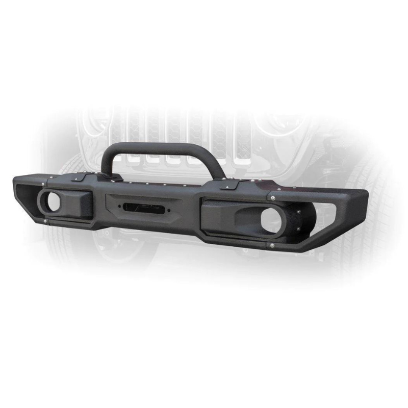 DV8 Offroad FBJL-10 2018-2023 Jeep Wrangler JL Front Modular Bumper with Bull Bar