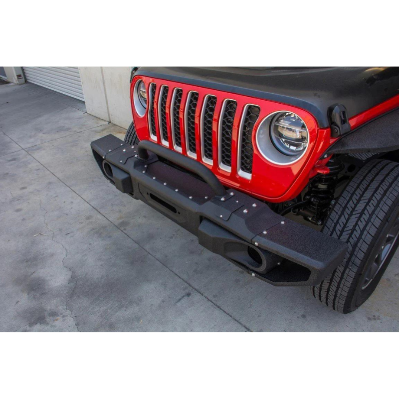 DV8 Offroad FBJL-10 2018-2023 Jeep Wrangler JL Front Modular Bumper with Bull Bar