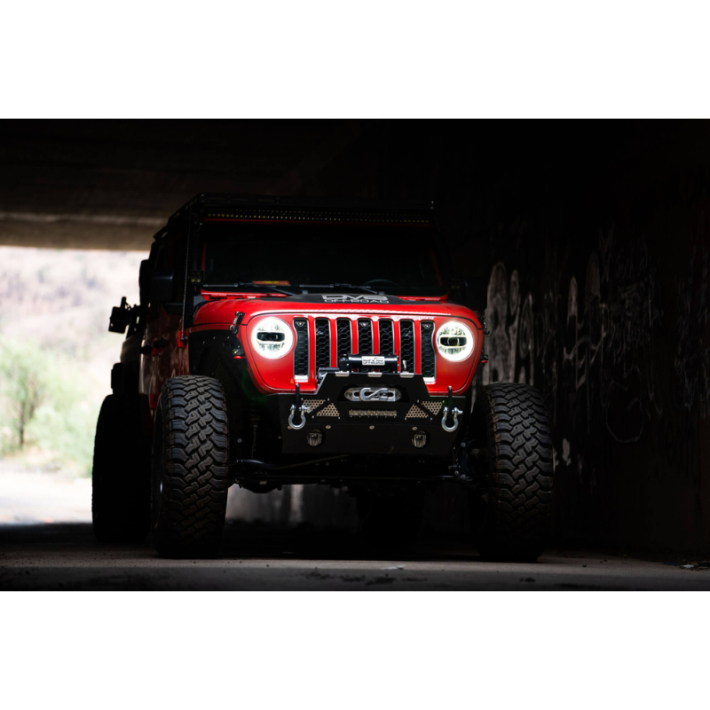 DV8 Offroad HLCJL-01 2018-2023 Jeep Wrangler JL LED Headlights Assembly