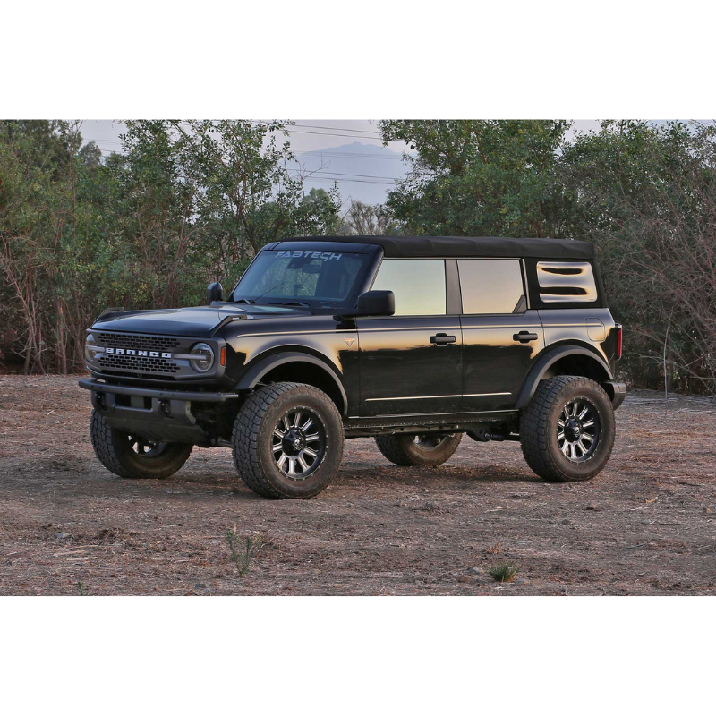 Fabtech Motorsports K2385DL 2021-2023 Ford Bronco 4" Uniball UCA Lift Kit with Front and Rear Dirt Logic 2.5 Coilover Shocks