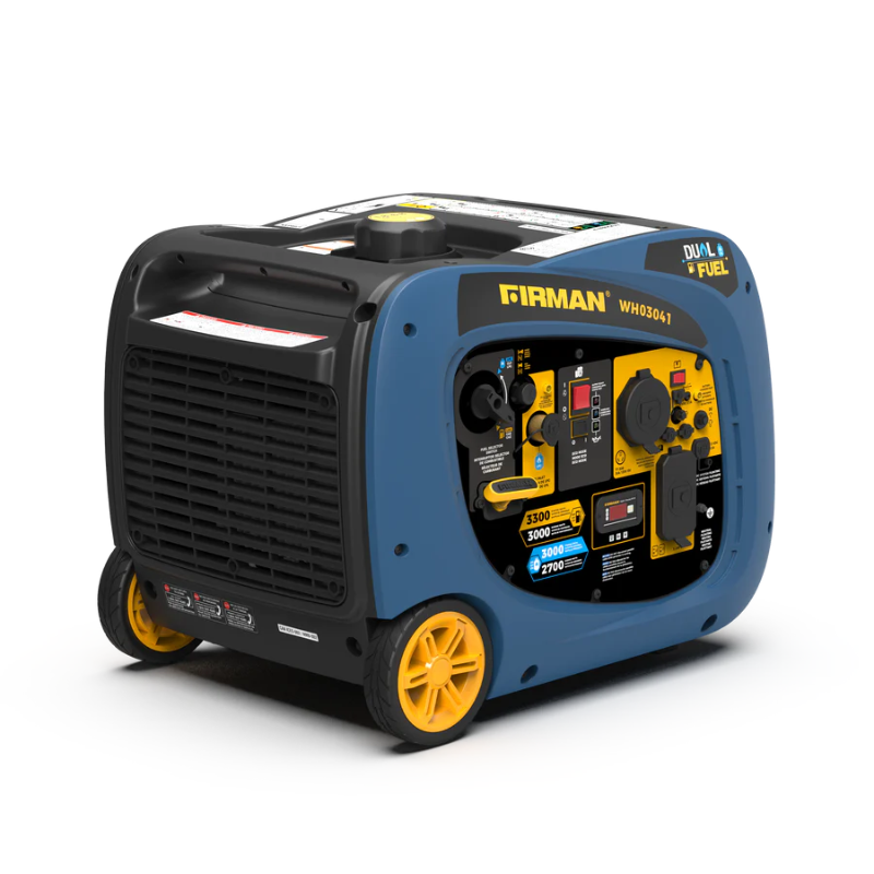 Firman WH03041 Dual Fuel Inverter Portable Generator 3300W Recoil Start