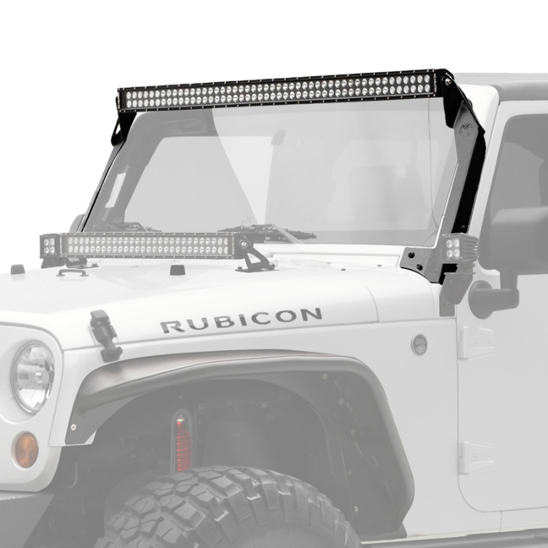 KC Hilites 366 2007-2018 Jeep Wrangler JK 50" C-Series C50 LED Light Bar System
