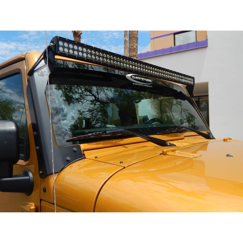 KC Hilites 366 2007-2018 Jeep Wrangler JK 50" C-Series C50 LED Light Bar System
