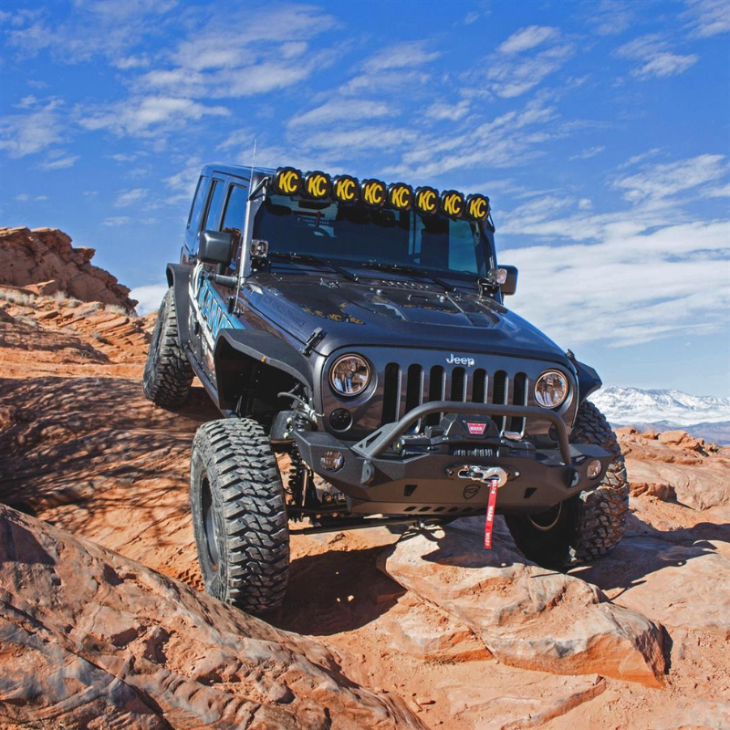 KC Hilites 366 2007-2018 Jeep Wrangler JK 50" C-Series C50 LED Light Bar System