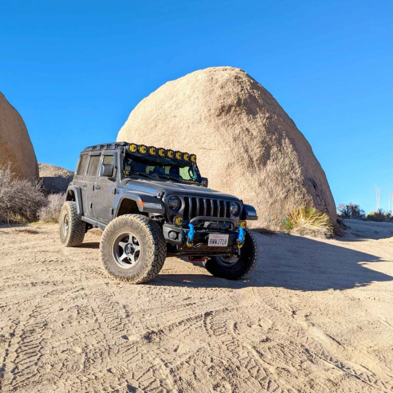 KC Hilites 91340 2021-2022 Jeep Wrangler JL 50" Gravity® LED Pro6 Light Bar Kit