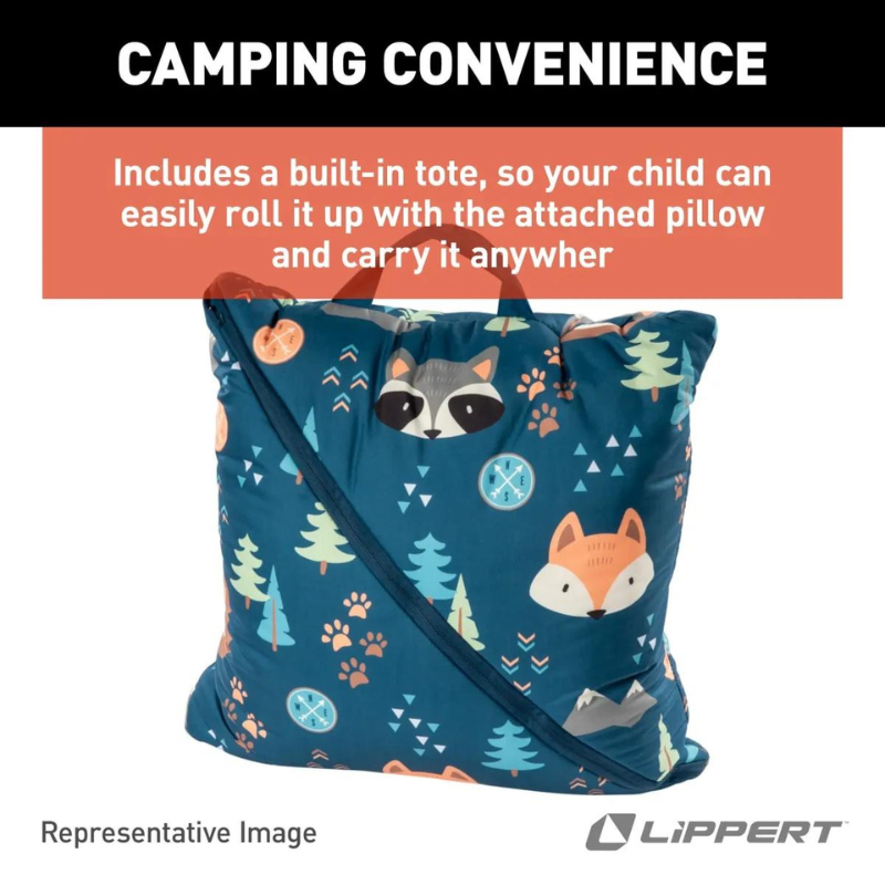 Lippert Components 2022107837 Lippert Sleeping Bag for Children - Road Trip