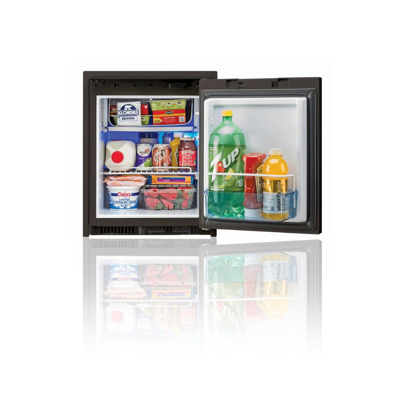 Norcold NR740BB 1.7 Cubic Foot Refrigerator with Freezer, Black Finish