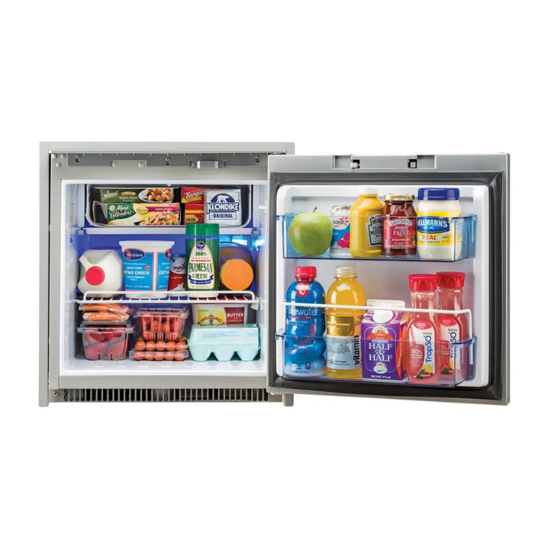 Norcold NR751SS 2.7 Cubic Foot Refrigerator with Freezer, Stainless Steel Panel
