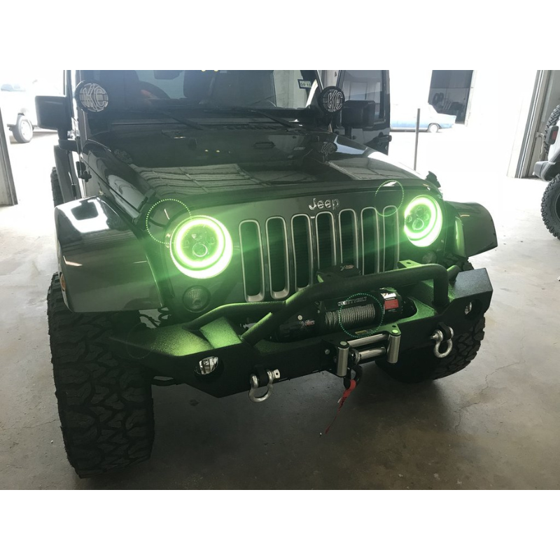 Oracle Lighting 5769-004 2007-2018 Jeep Wrangler JK 7" High Powered LED Headlights Assembly