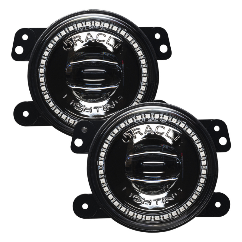Oracle Lighting 5846-332 2007-2023 Jeep Wrangler High Performance 20W LED Fog Lights