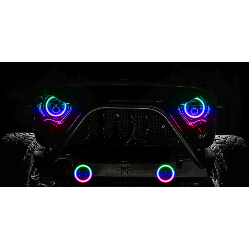 Oracle Lighting 5846-332 2007-2023 Jeep Wrangler High Performance 20W LED Fog Lights