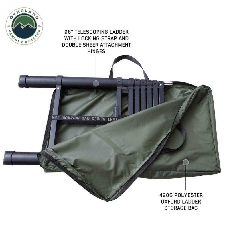 Overland Vehicle Systems 18339936 Nomadic 3 Extended Roof Top Tent
