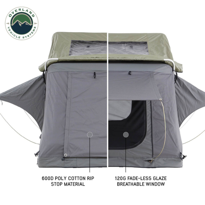 Overland Vehicle Systems 18339936 Nomadic 3 Extended Roof Top Tent