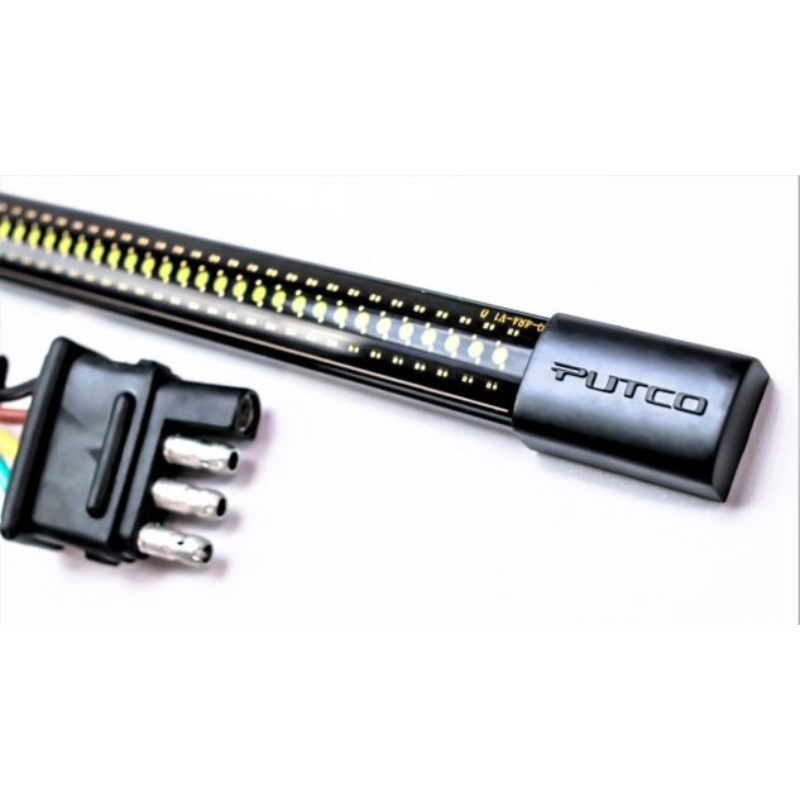 Putco 9202960-13 2009-2022 Jeep Wrangler 60" Blade LED Tailgate Light Bar Red/Amber/White LEDs & Plug-N-Play Quick Connect Harness