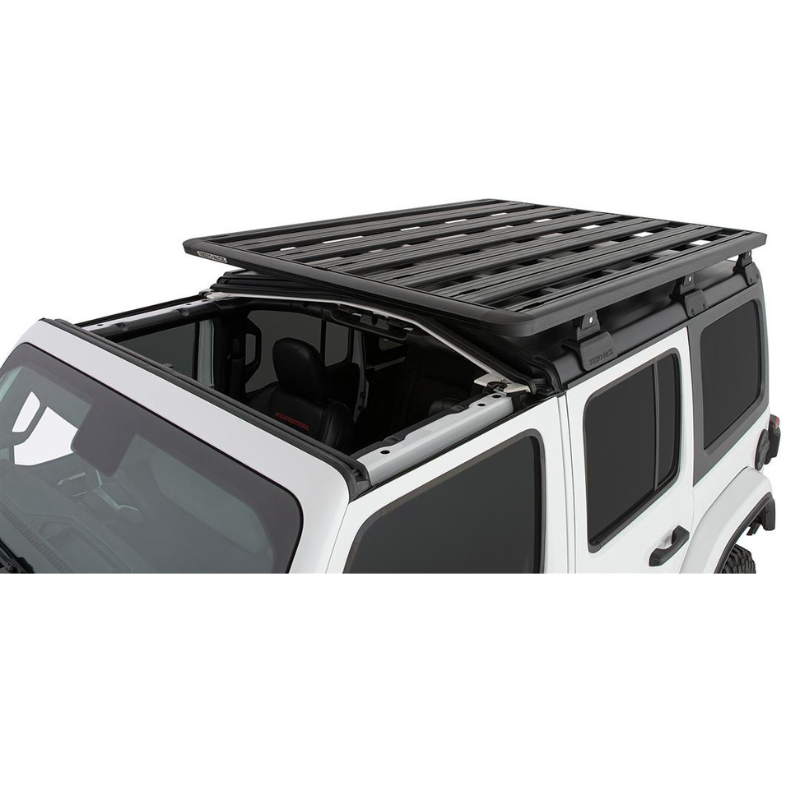 Rhino Rack USA JC-00456 2018-2023 Jeep Wrangler JL 72"X 56" Pioneer Roof Rack Platform with RLT600 Legs