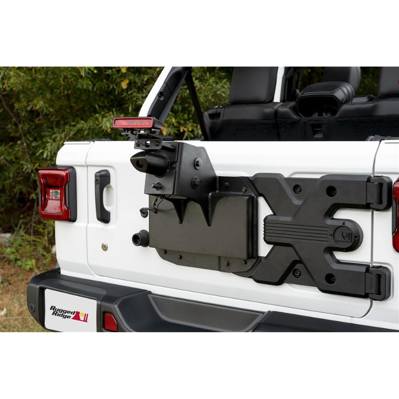 Rugged Ridge 11546.55 2018-2023 Jeep Wrangler JL Spartacus HD Spare Tire Carrier Kit