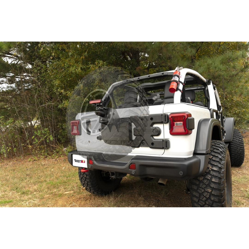 Rugged Ridge 11546.55 2018-2023 Jeep Wrangler JL Spartacus HD Spare Tire Carrier Kit