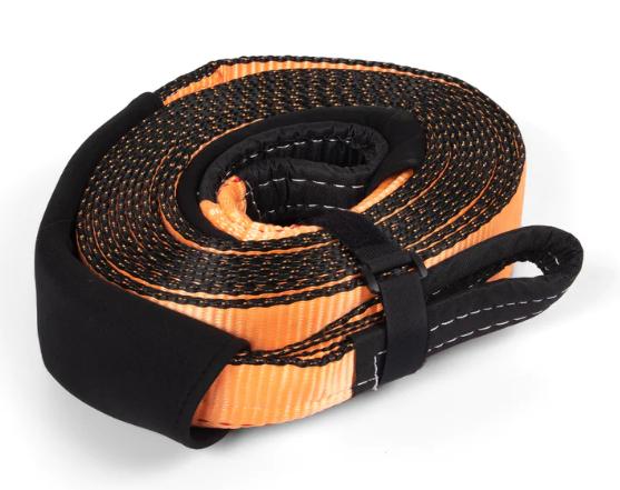 Crawltek Revolution CWLTW08202 Tow Strap - 3" x 30' Polyester - Orange