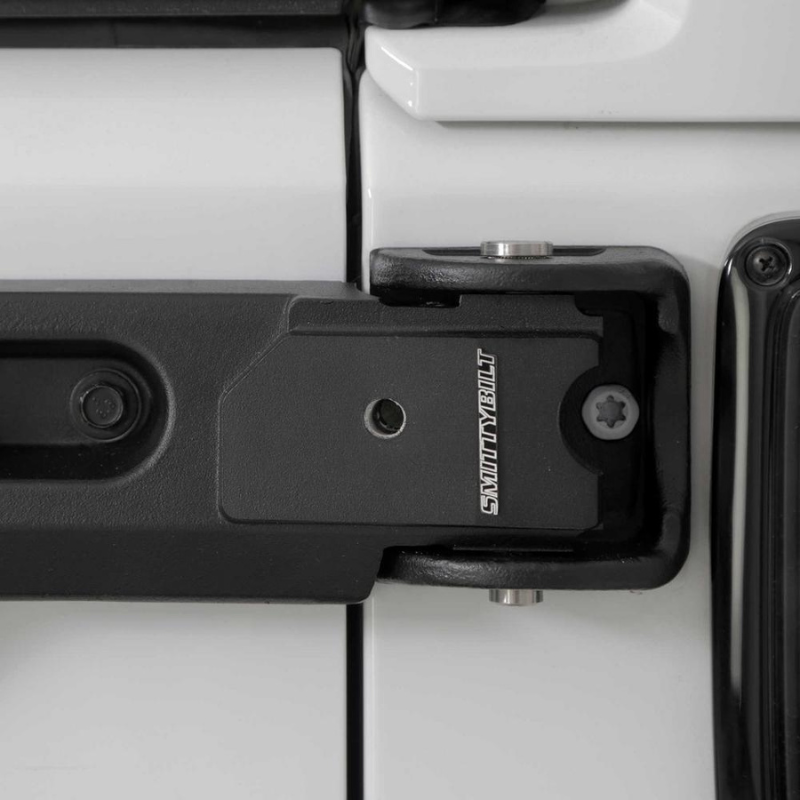 Smittybilt 2843 2007-2018 Jeep Wrangler JK Pivot Heavy-Duty Oversized Spare Tire Carrier