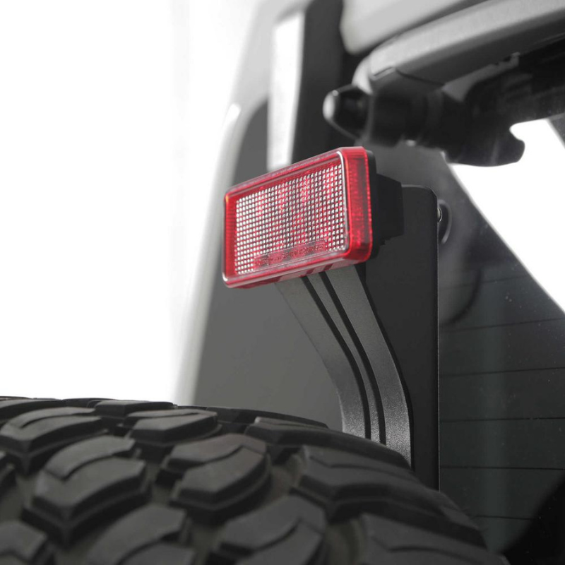 Smittybilt 2843 2007-2018 Jeep Wrangler JK Pivot Heavy-Duty Oversized Spare Tire Carrier