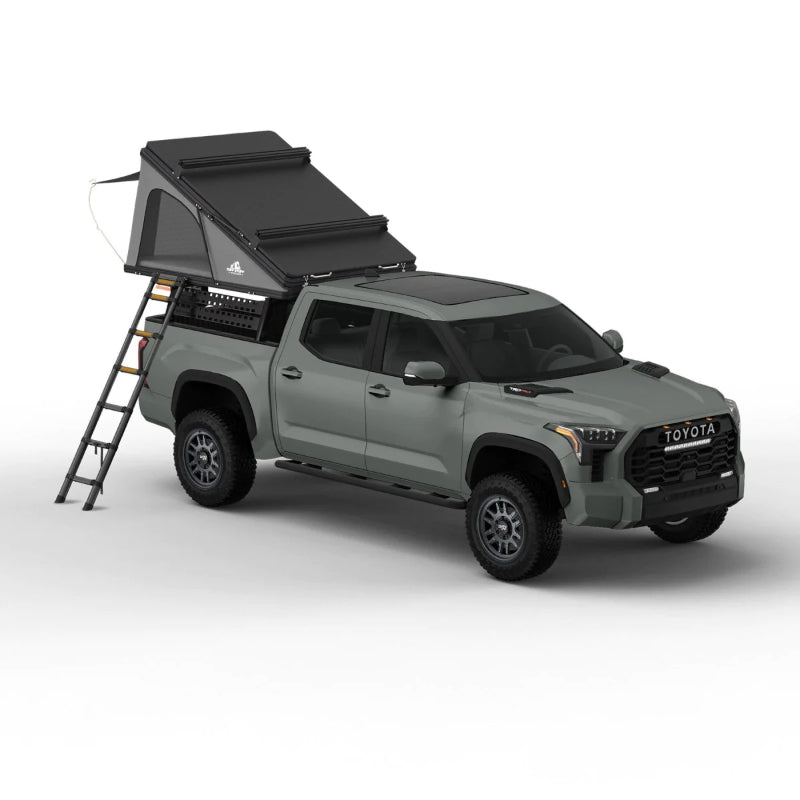 Tuff Stuff Overland TS-1-1900BLK Alpine Sixtyone Aluminum Shell Roof Top Tent