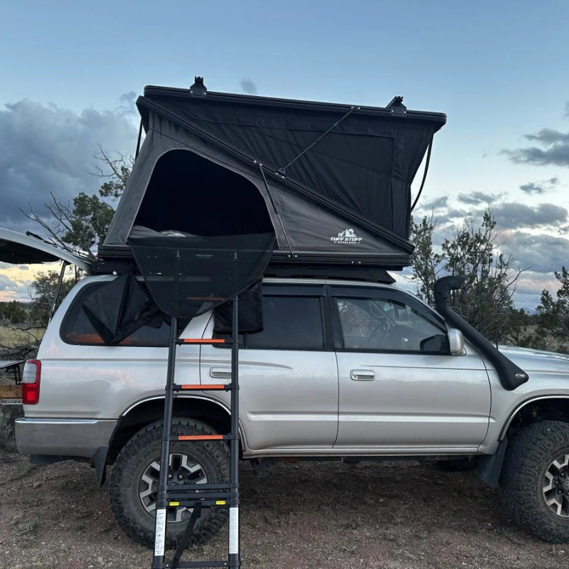 Tuff Stuff Overland TS-1-1900BLK Alpine Sixtyone Aluminum Shell Roof Top Tent