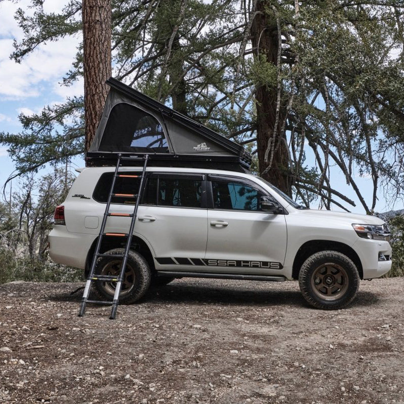 Tuff Stuff Overland TS-1-1900BLK Alpine Sixtyone Aluminum Shell Roof Top Tent