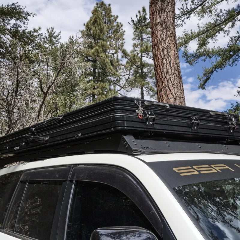 Tuff Stuff Overland TS-1-1900BLK Alpine Sixtyone Aluminum Shell Roof Top Tent