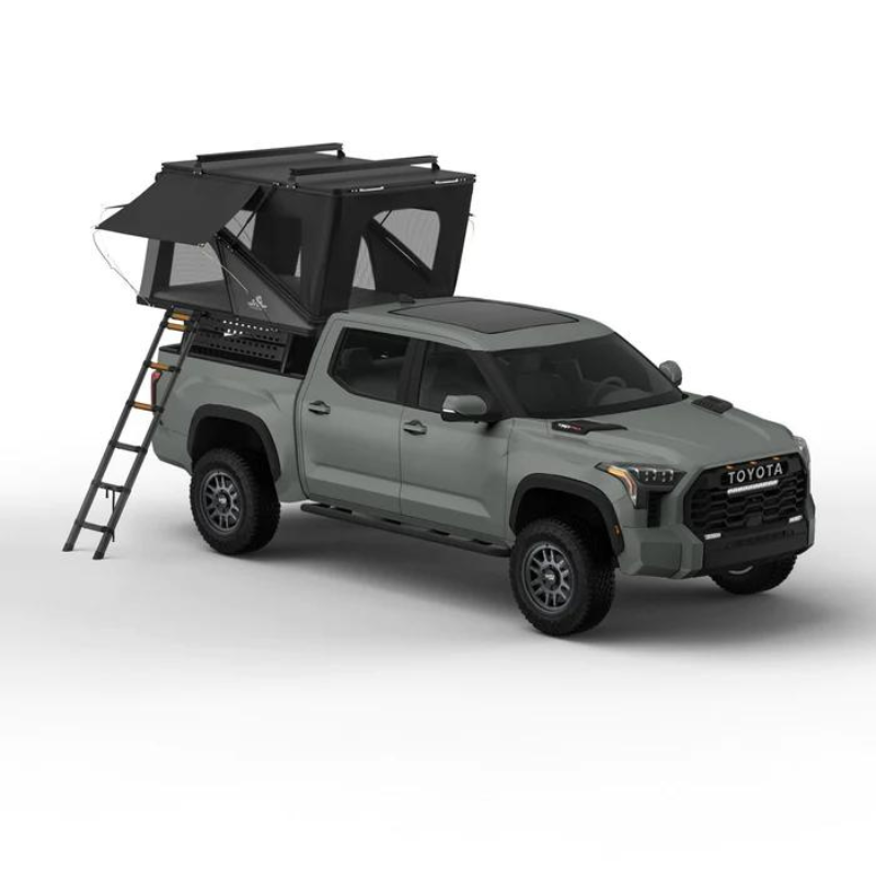 Tuff Stuff Overland TS-1-1900BLK Alpine Sixtyone Aluminum Shell Roof Top Tent