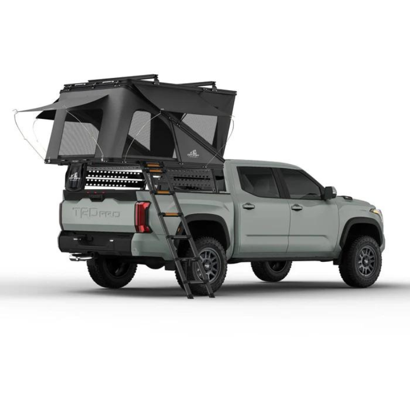 Tuff Stuff Overland TS-1-1900BLK Alpine Sixtyone Aluminum Shell Roof Top Tent