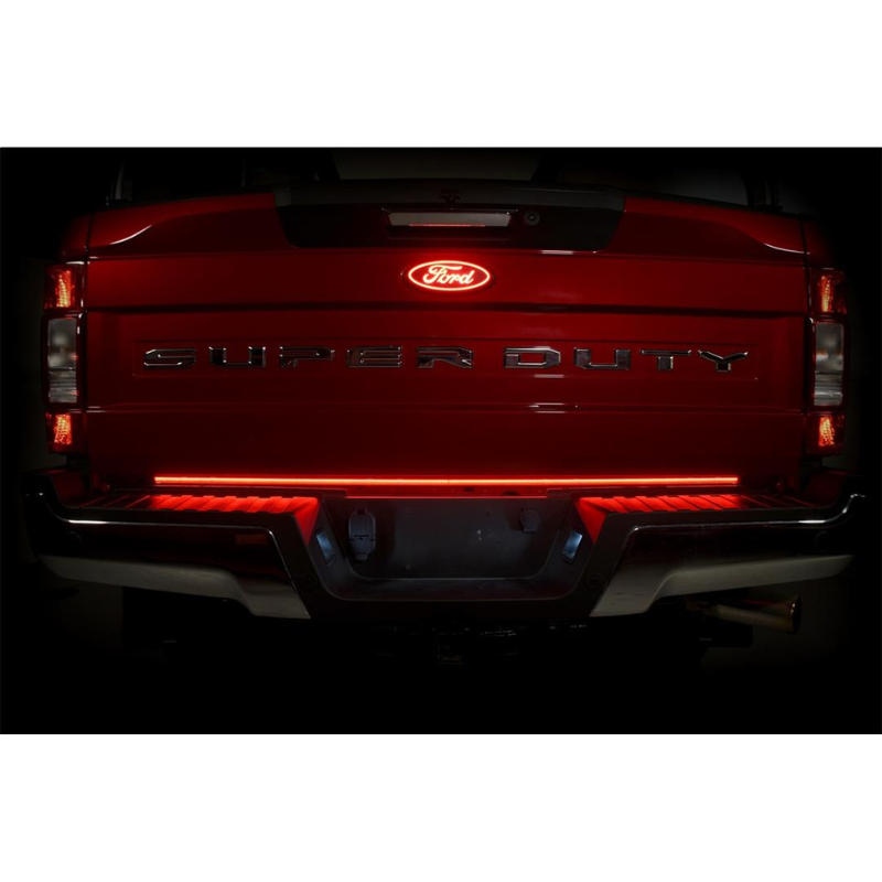 Putco 9201018-04 2009-2023 Jeep Wrangler 18" Pair Blade LED Tailgate Light Bar Red/White LEDs & Plug-N-Play Quick Connect Harness