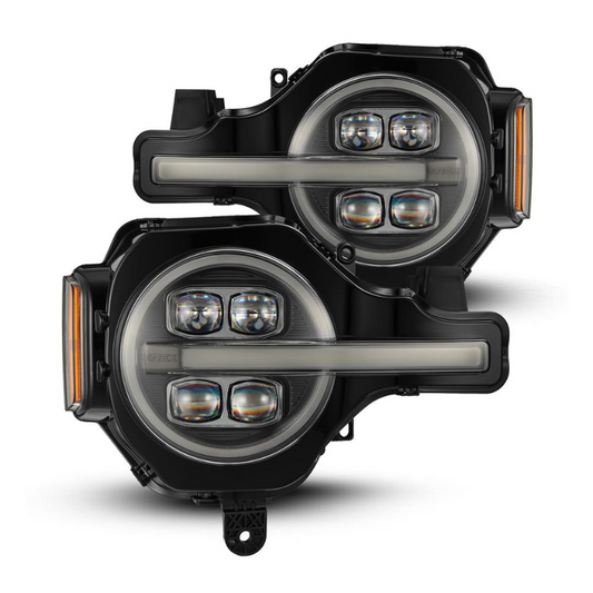 AlphaRex USA 880260 2021-2024 Ford Bronco NOVA-Series LED Projector Headlights