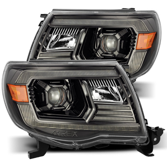 AlphaRex USA 880736 2005-2011 Toyota Tacoma PRO-Series Halogen Projector Headlights