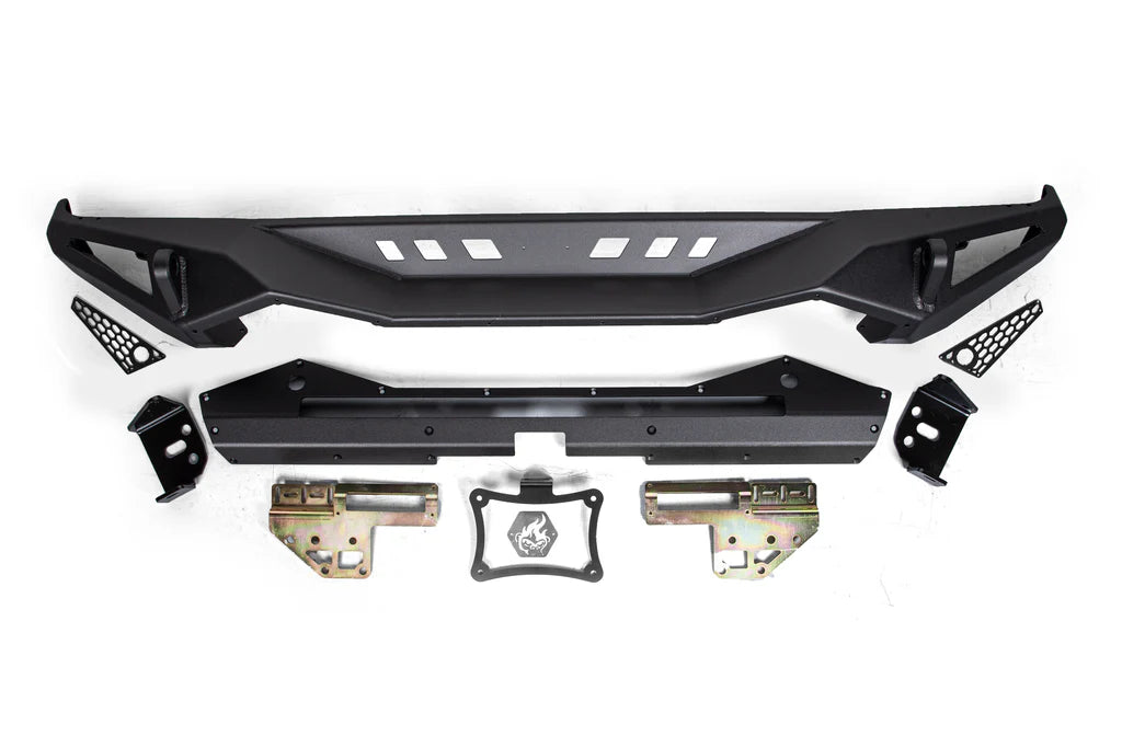 CrawlTek Revolution CWLJL22101 2018-2023 Jeep Wrangler JL Blaze Rear Bumper - 30" Light Bar