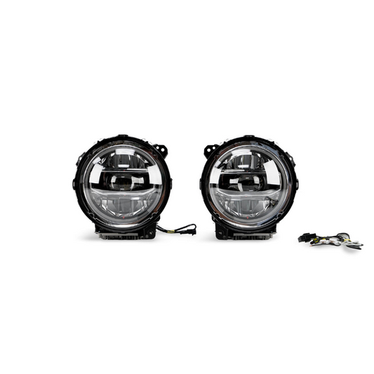 DV8 Offroad HLCJL-01 2018-2023 Jeep Wrangler JL LED Headlights Assembly