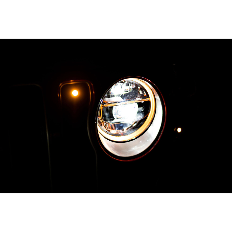 DV8 Offroad HLCJL-01 2018-2023 Jeep Wrangler JL LED Headlights Assembly