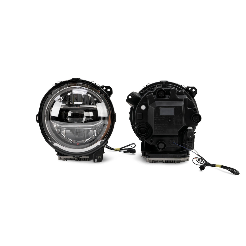 DV8 Offroad HLCJL-01 2018-2023 Jeep Wrangler JL LED Headlights Assembly
