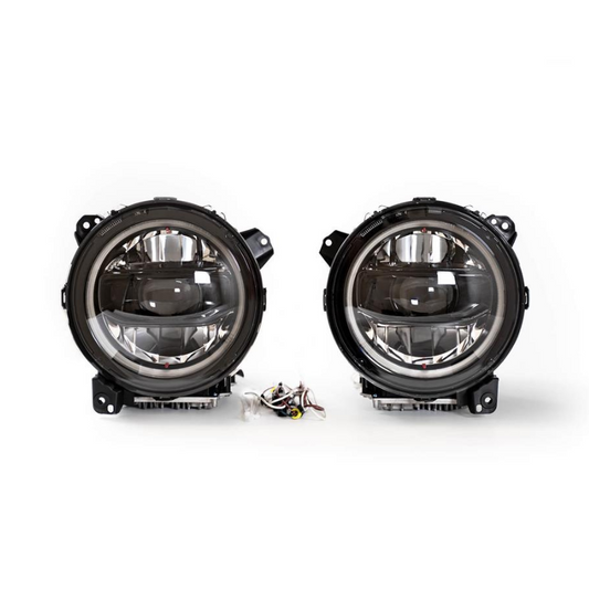 DV8 Offroad HLCJL-02 2018-2023 Jeep Wrangler JL 9" LED Headlights