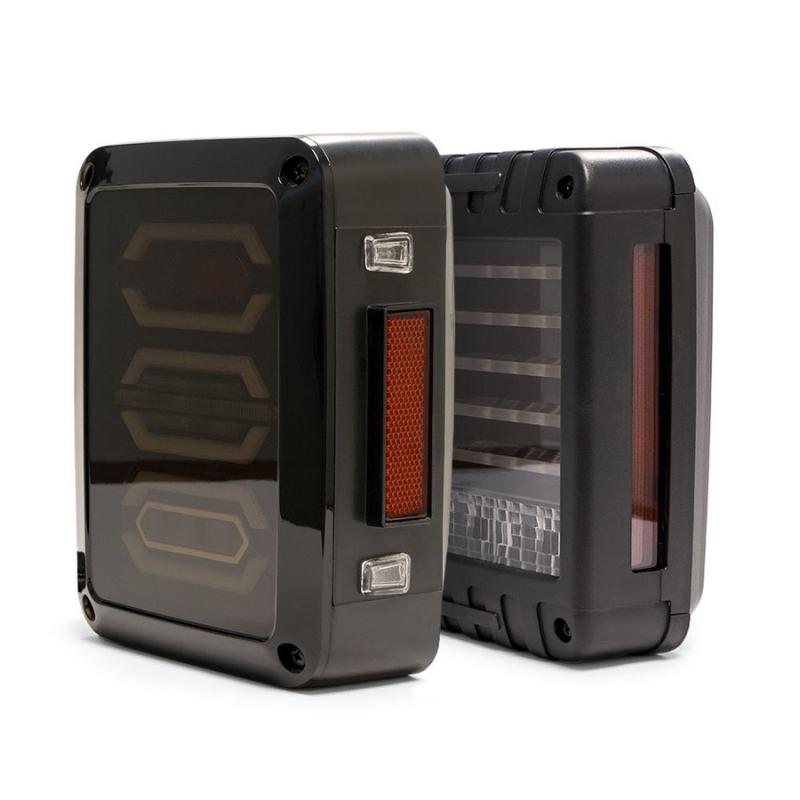 DV8 Offroad TLJK-01 2007-2018 Jeep Wrangler JK LED Tail Lights