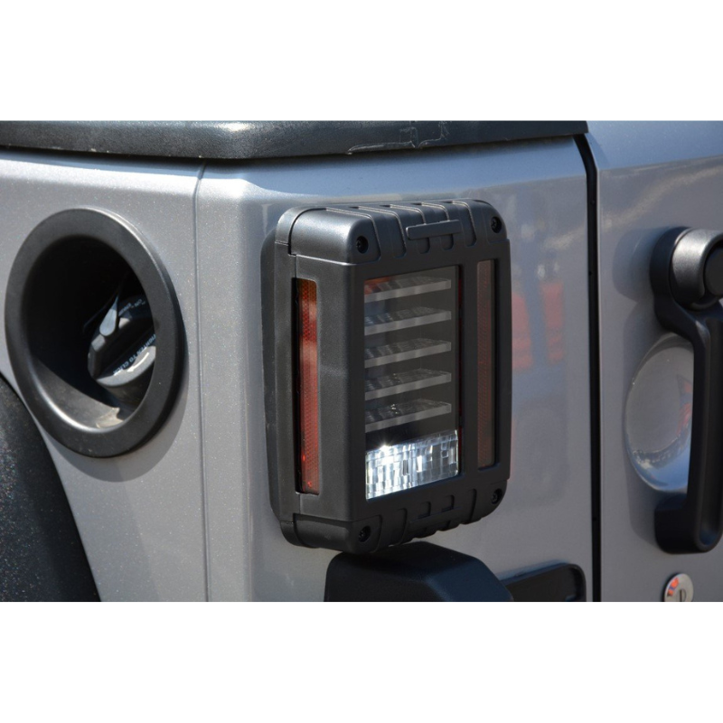 DV8 Offroad TLJK-01 2007-2018 Jeep Wrangler JK LED Tail Lights