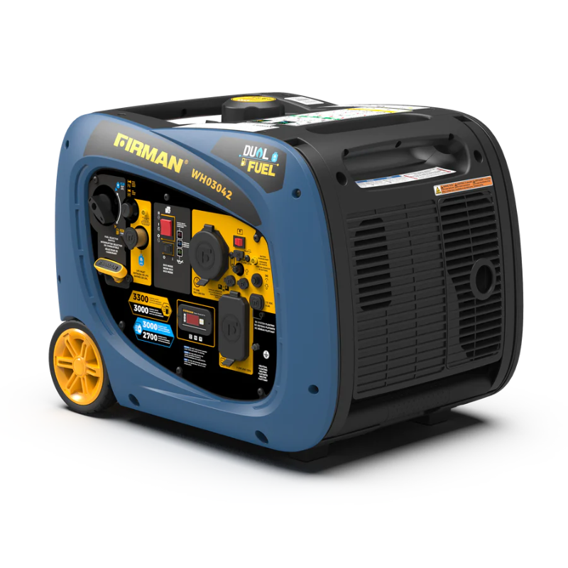 Firman WH03042 Dual Fuel Inverter Portable Generator 3300W Eelectric Start