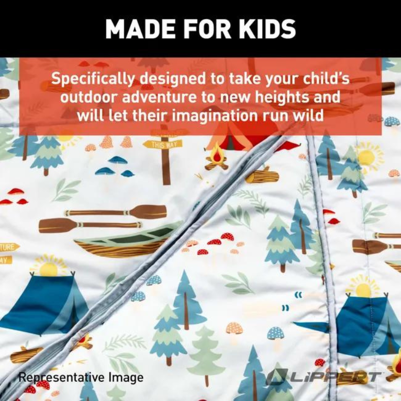 Lippert Components 2022107837 Lippert Sleeping Bag for Children - Road Trip