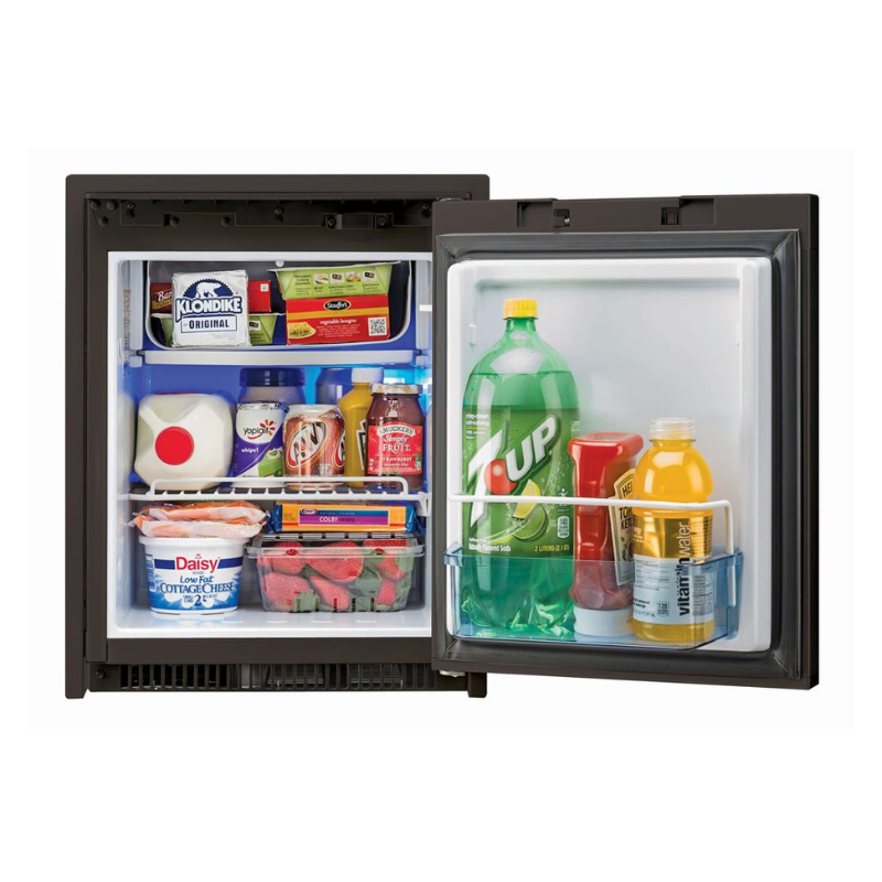 Norcold NR740BB 1.7 Cubic Foot Refrigerator with Freezer, Black Finish