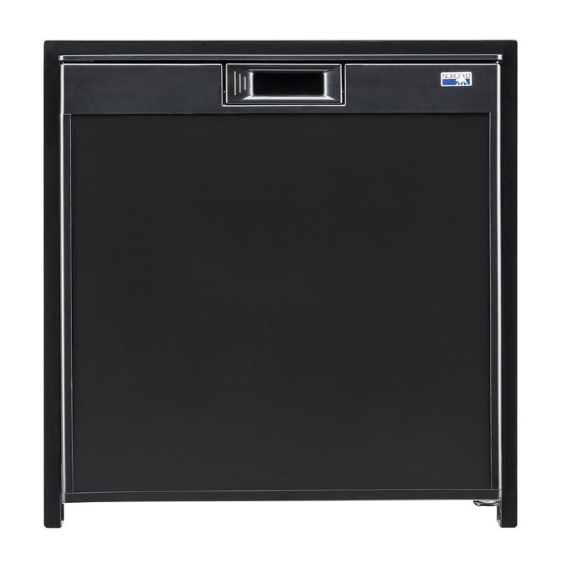 Norcold NR751BB 2.7 Cubic Foot Refrigerator with Freezer, Black