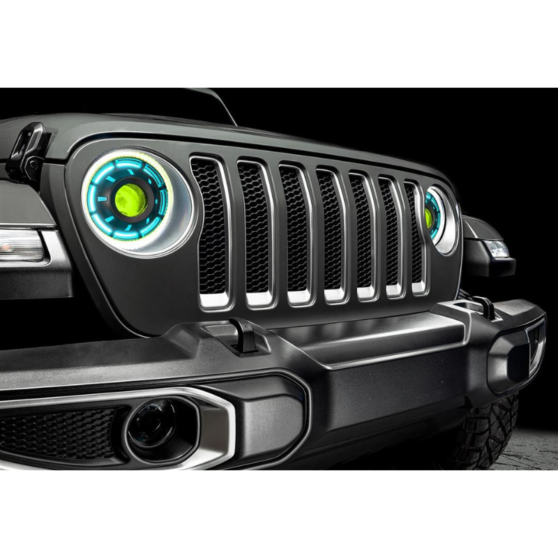 Oracle Lighting 5839-504-B 2018-2023 Jeep Wrangler JL Oculus™ ColorSHIFT Bi-LED Projector Headlights