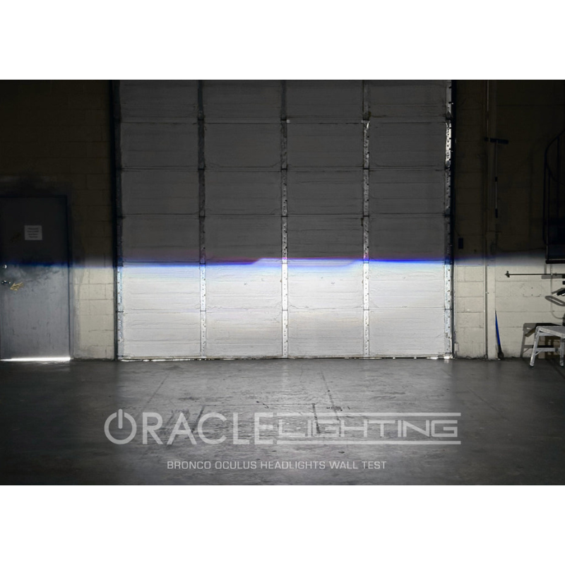 Oracle Lighting 5886-005 2021-2024 Ford Bronco Oculus™ Bi-LED Projector Headlights