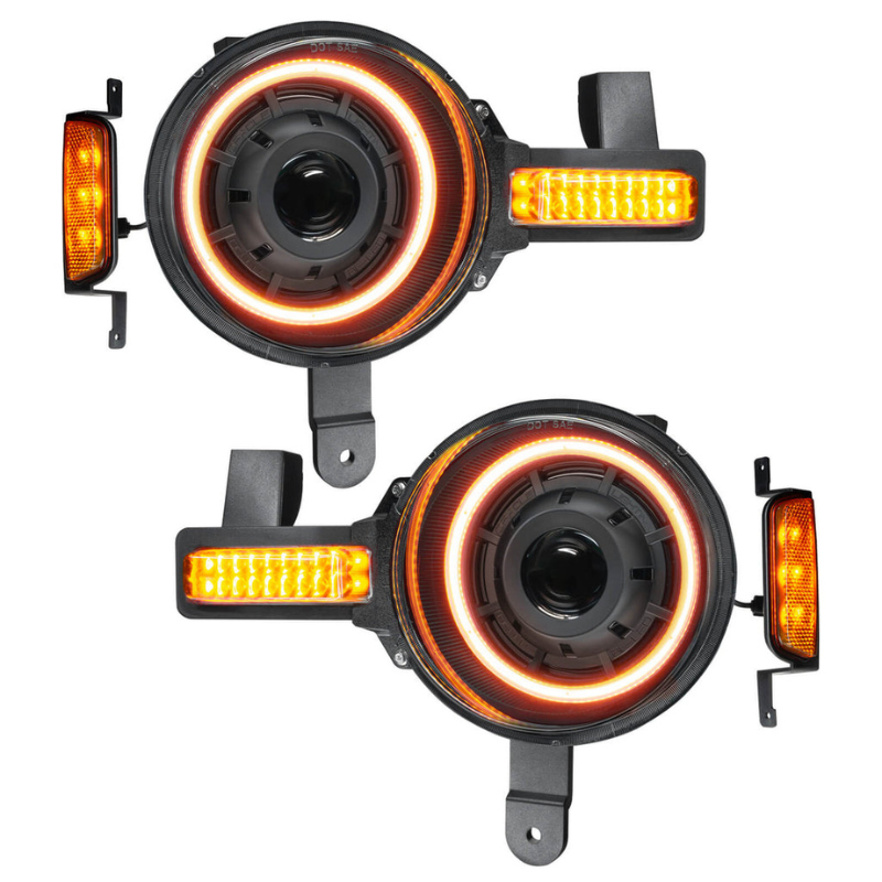 Oracle Lighting 5886-005 2021-2024 Ford Bronco Oculus™ Bi-LED Projector Headlights